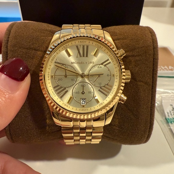 Michael Kors Gold Watch main image 7